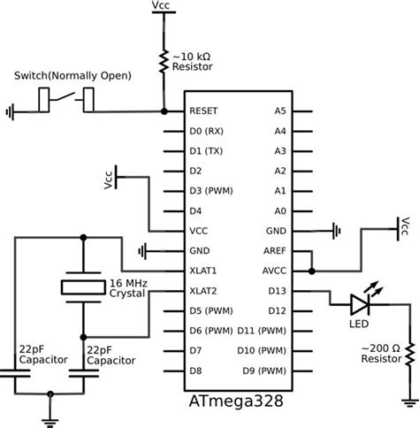 Block Diagram Of Arduino Board Electronics Schemes