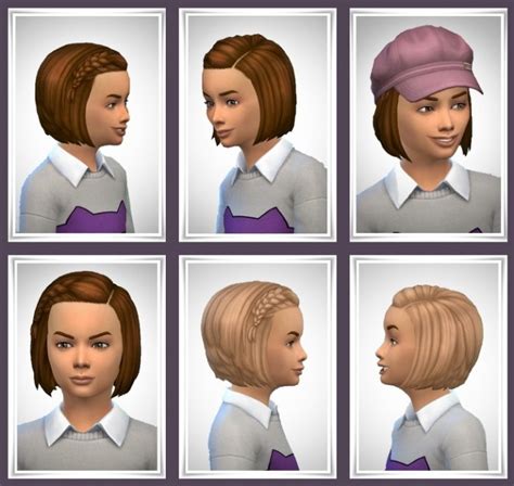 Clara Hair Kids Ver At Birksches Sims Blog Sims 4 Updates