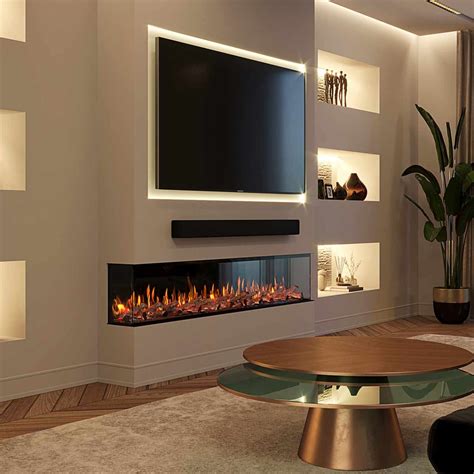 Bespoke Panoramic™ 2000 Media Wall Electric Fire St Neots Fireplace And Stove Centre