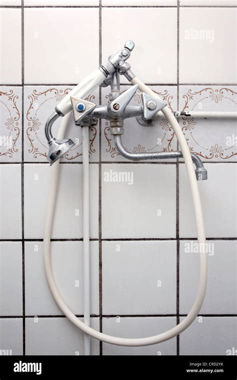 Old Fashioned Shower Stock Photo Alamy