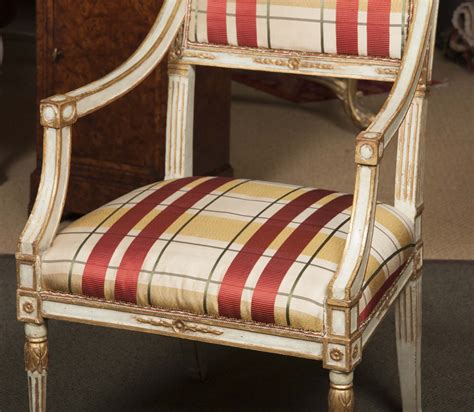 Italian 18th Century Neoclassical Painted Armchair Avery And Dash