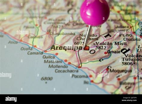 Peru Arequipa Map Fotos E Imágenes De Stock Alamy