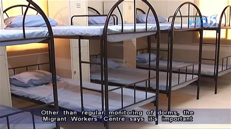 Foreign Workers Dormitories Could Be Accredited 17dec2012 Youtube
