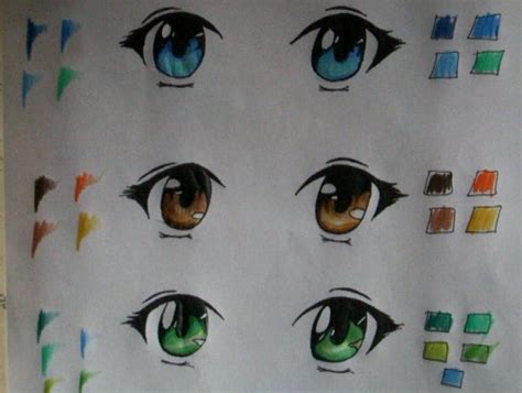 How To Draw Manga Eyes Como Hacer Y Dibujar Ojos Anime Gaspher Drawing Dibujo Manga Ojos