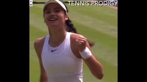 Tennis Prodigy Emma Raducanu Youtube