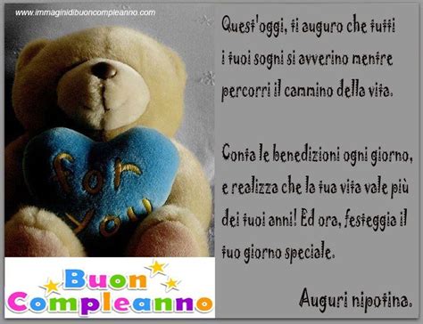 Auguri Di Compleanno Per Una Nipote Speciale Compleanno