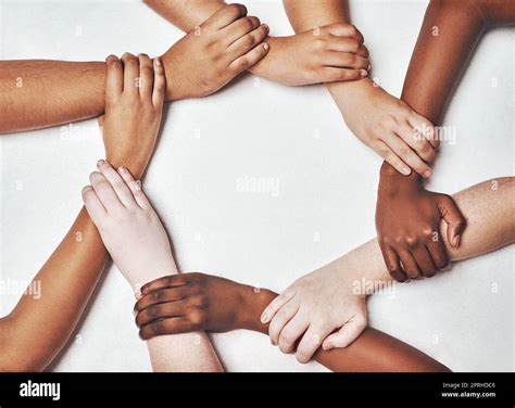 We All Need A Hand To Hold On To A Group Of Hands Holding On To Each
