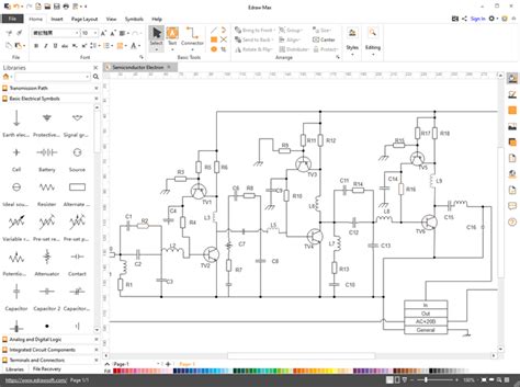 Electrical symbols and smart connectors help present your. Electrical Diagram Software - Create an Electrical Diagram ...
