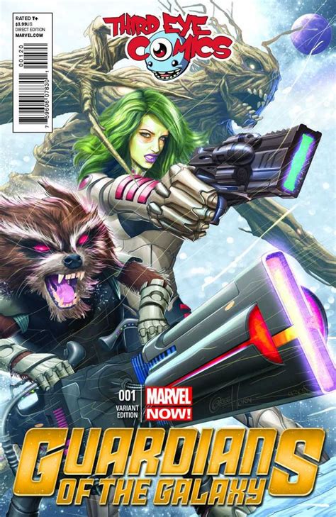 Guardians Of The Galaxy 1 Variant Marvel Comics Art