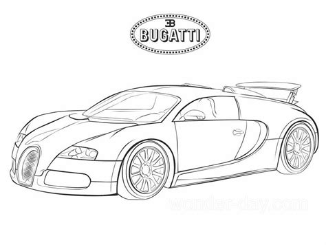 Ausmalbilder Bugatti Malvorlagen Für Kinder
