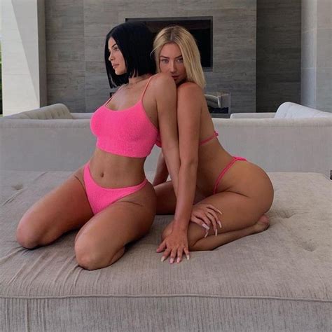 bikini bottom in neon pink worn by kylie jenner on her instagram account kyliejenner spotern