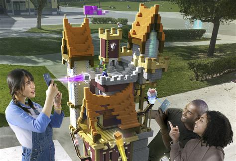 Minecraft Earth Ar Mobile Game Unveiled Green Man Gaming Newsroom