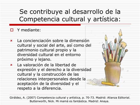Ppt La Competencia Cultural Y ArtÍstica El Diseño De Tareas