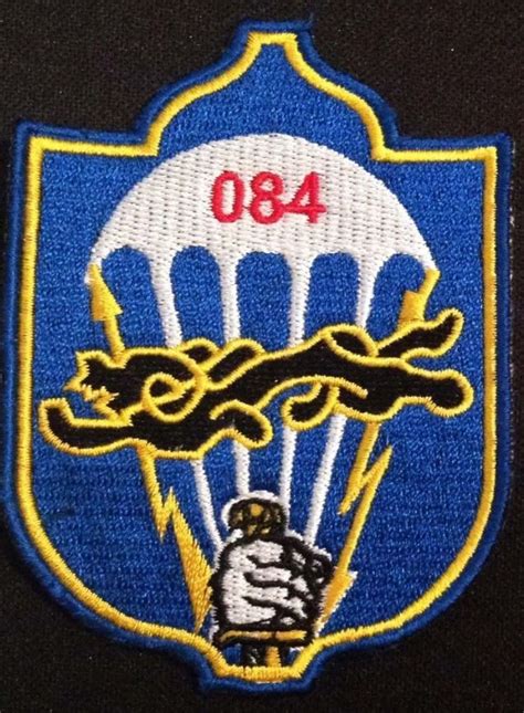 Mongolian Current Army 084th Division Air Force Parachutist Patches