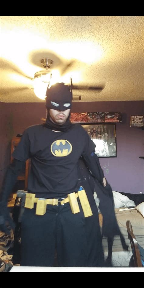 New Homemade Batsuit Self Cowl Is Wip R Cosplayers