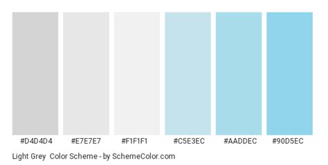 Color Scheme Palette Image Blue Color Schemes Color Schemes Grey