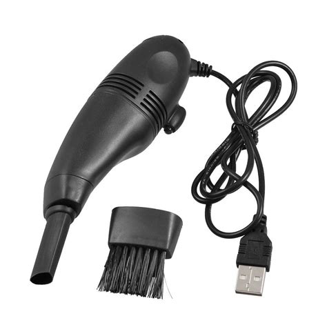2 In 1 Mini Turbo Usb Vacuum Cleaner With Brush For