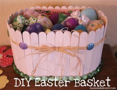 How to make homemade easter baskets. Scribble Shop Challenge- DIY Easter Basket