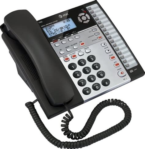 Atandt 1080 4 Line Expandable Corded Small Business Telephone With