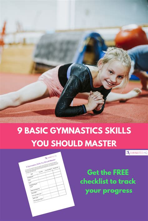 9 basic gymnastics skills you should master with free download gymnastics skills gymnastics