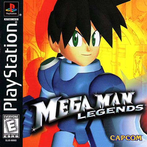 Mega Man Legends 1997 Playstation Box Cover Art Mobygames