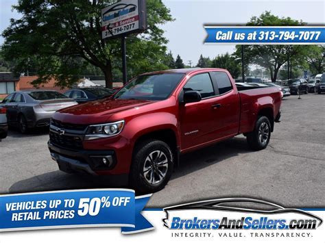 Used 2021 Chevrolet Colorado 4wd Ext Cab 128 Z71 For Sale In Detroit