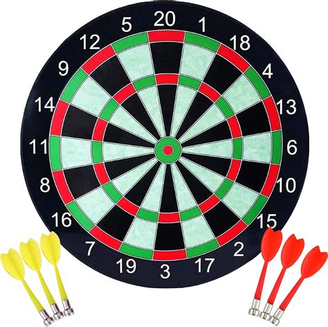 Toy Dart Game Set With Six Magnetic Safety Darts Marco Paul