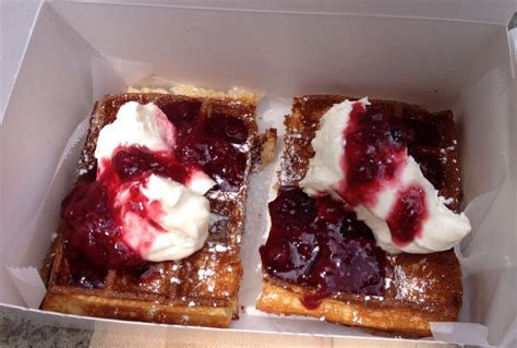 It is equally great served warm out of the oven with i love summer fruits, and i love pies. My coworker's food truck, Foolish Waffles! Berry ...