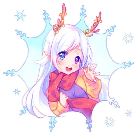 Video Commission Snow Heart By Hyanna Natsu Cute Anime Chibi