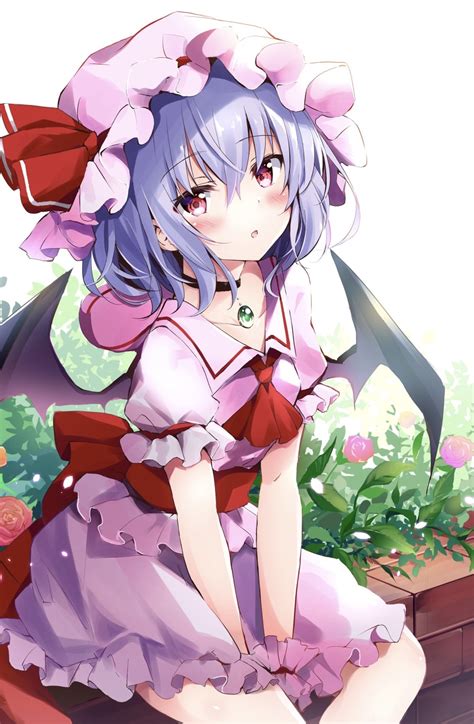 Remilia Scarlet Touhou Shorthairedwaifus