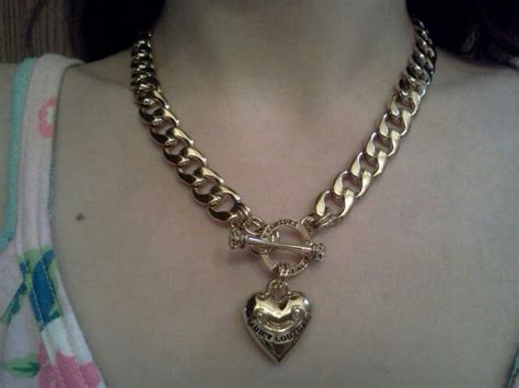 Banner Heart Starter Necklace Juicy Couture Jewelry Juicy Couture