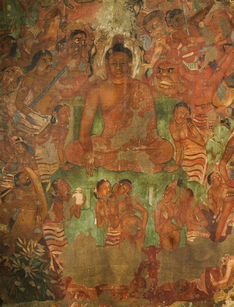 The Peculiar Phenomenon Of The Ajanta Cave Paintings Map Academy