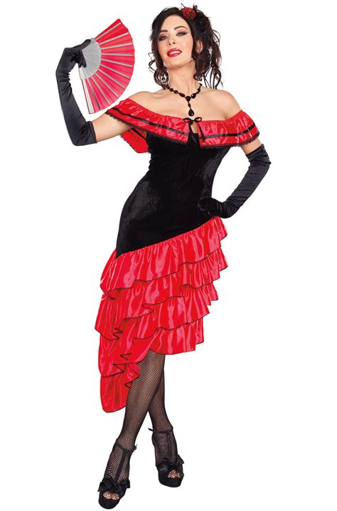 spanish dancer adult costume
