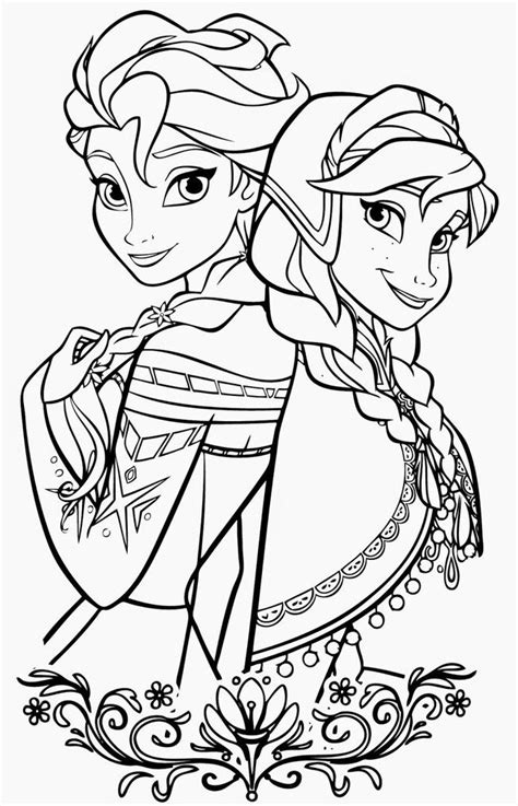 Elsa is the elder sister of look, the beautiful cast from the film 'frozen' is ready to celebrate halloween. Frozen 2 Coloring Pages at GetColorings.com | Free ...