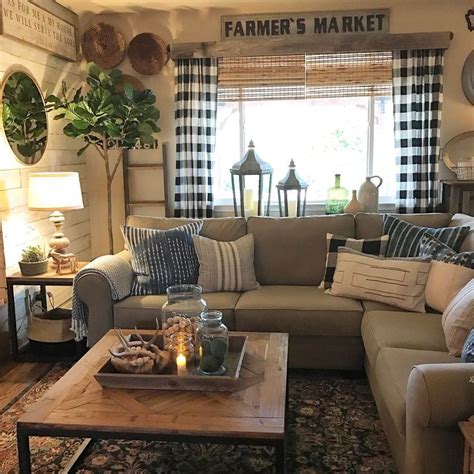 Welcome to our farmhouse living room photo gallery showcasing farmhouse living room design ideas of all types. 75 Amazing Rustic Farmhouse Style Living Room Design Ideas ...