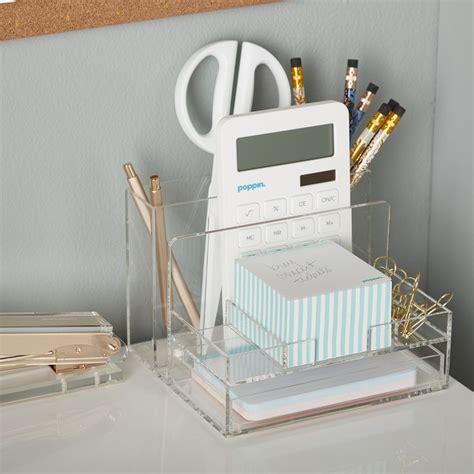 Acrylic Desk Accessories Are An Easy And Stylish Way To Keep Your Work