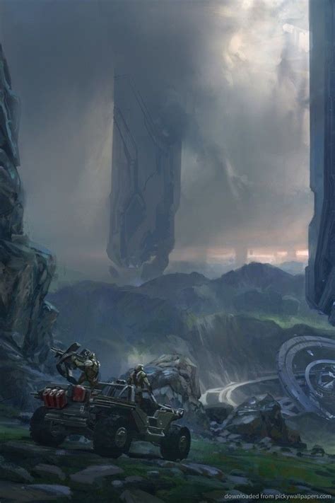 Download Halo 4 Concept Art Wallpaper For Iphone Halo 4 Concept Art