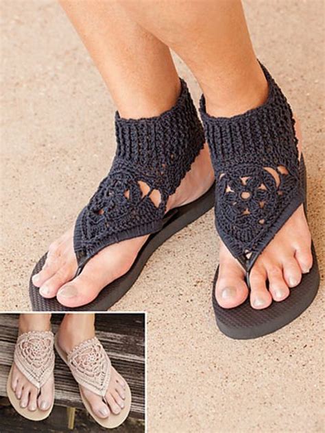 fancy flip flops pattern by lena skvagerson crochet shoes pattern crochet flip flops fancy