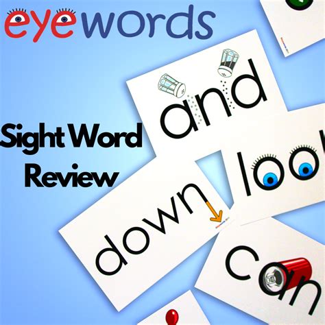Eyewords Multisensory Sight Words Learning Sight Words Sight Words