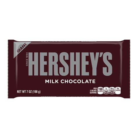 Hershey Milk Chocolate Giant Bar 12x7oz - Pacific Distribution