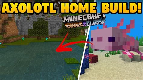 Minecraft Building My Axolotl Home 117 Preparations Youtube