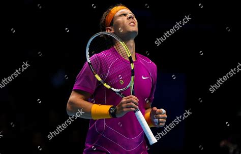 Rafael Nadal Spain Frustrated Barclays Atp Editorial Stock Photo