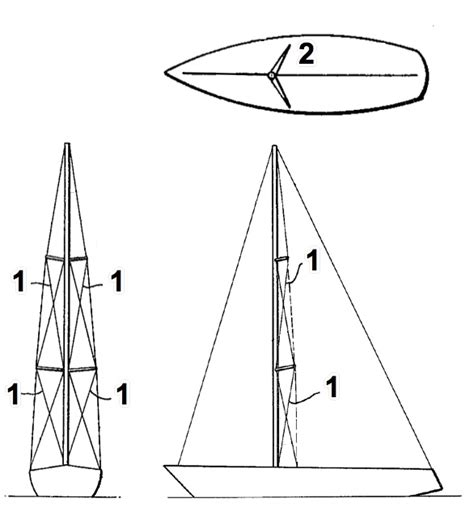 Sailboat Standing Rigging Diagram