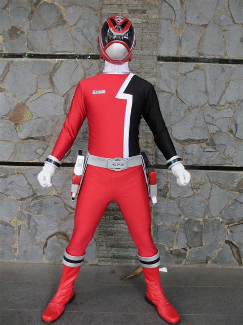 Aniki Spd Ranger Full Cosplay Costume Custom Size Etsy