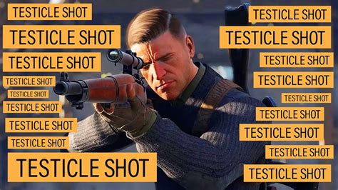 Testicle Nut Shots In Sniper Elite K Youtube