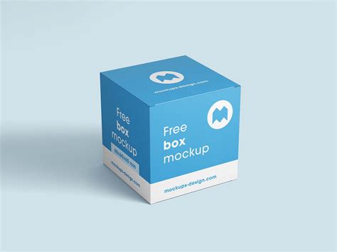 Free Square Boxes Mockup Psd