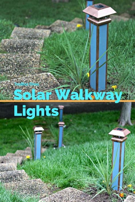 How To Make Solar Walkway Lights Solar Lights Walkway Walkway Lights