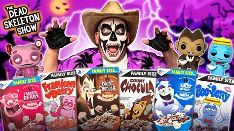 We Ate Expired Monster Cereal Count Chocula Franken Berry And Boo Berry YouTube