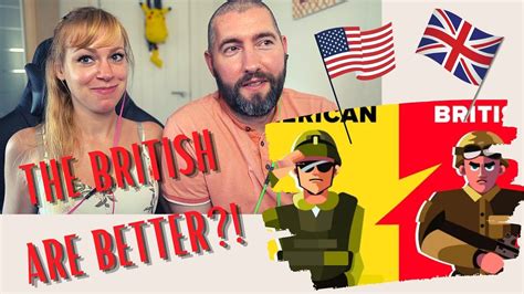 Americans React To American Soldier Usa Vs British Soldier Armymilitary Comparison 2021