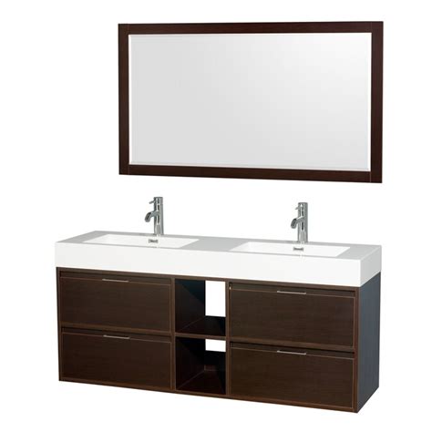 As mentioned earlier, rubberwood is not only stable and durable, it is also environmentally friendly. Wyndham Collection Daniella 60-in Espresso Double Sink ...